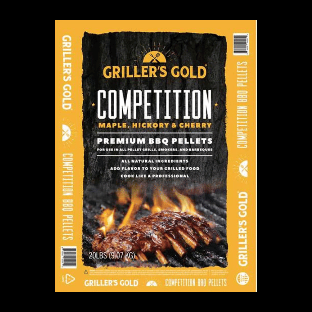 Competition Blend BBQ Wood Pellets - Griller's Gold (20 Lbs)