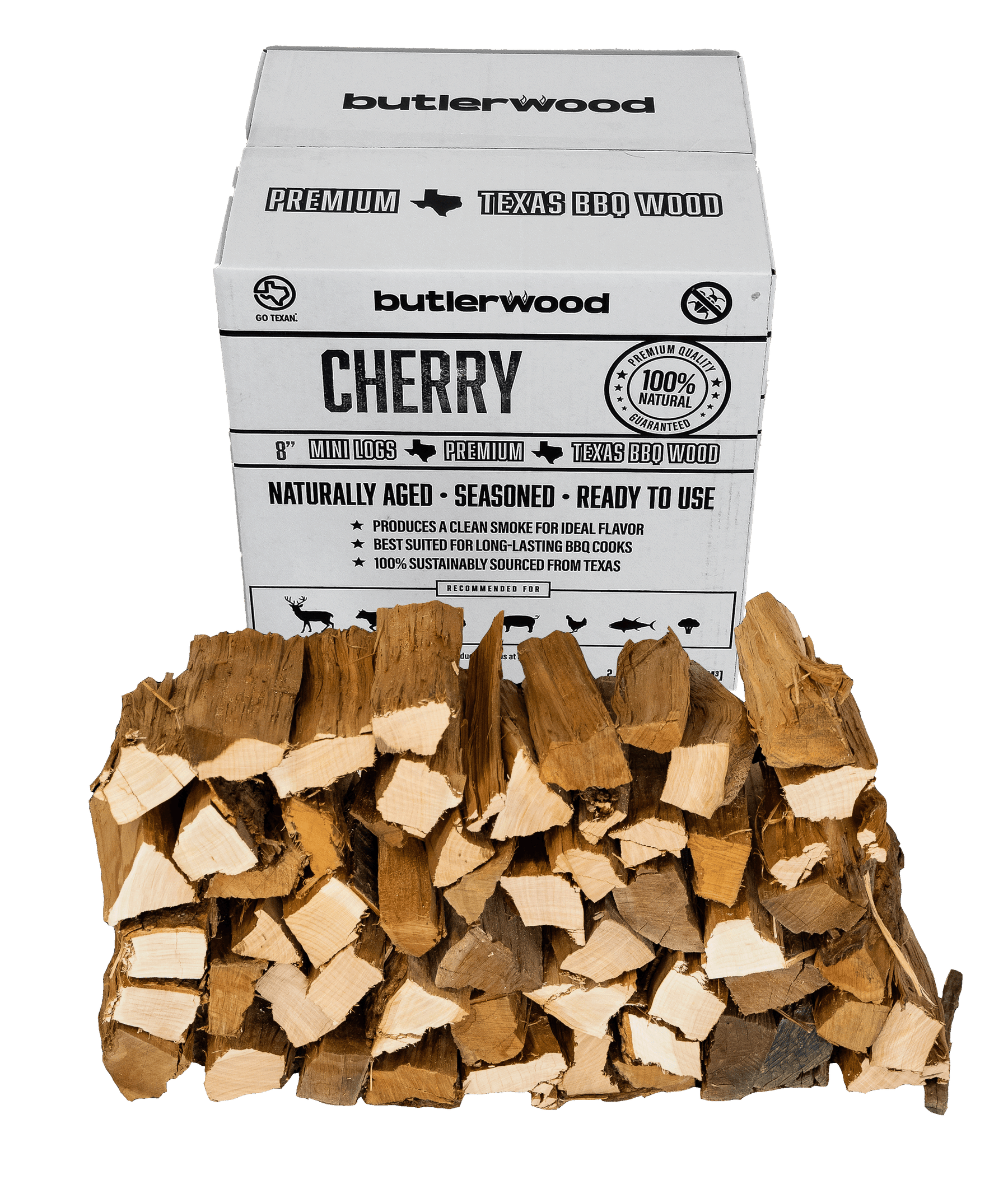 Cherry BBQ Cooking & Smoking Wood Cherry Firewood for Sale